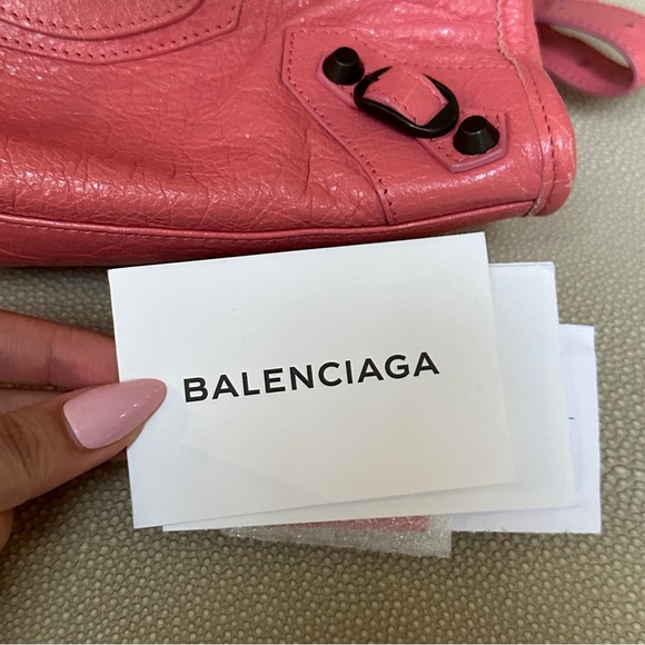 100% AUTHENTIC Balenciaga coral bag - Picture 5 of 6